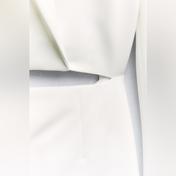 Zara blazer dress cut out formal suit mini - Picture 8 of 9